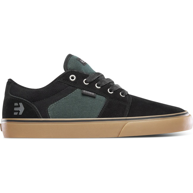 Etnies BARGE LS Sneakers Heren Zwart/Groen BE-TNQKUA